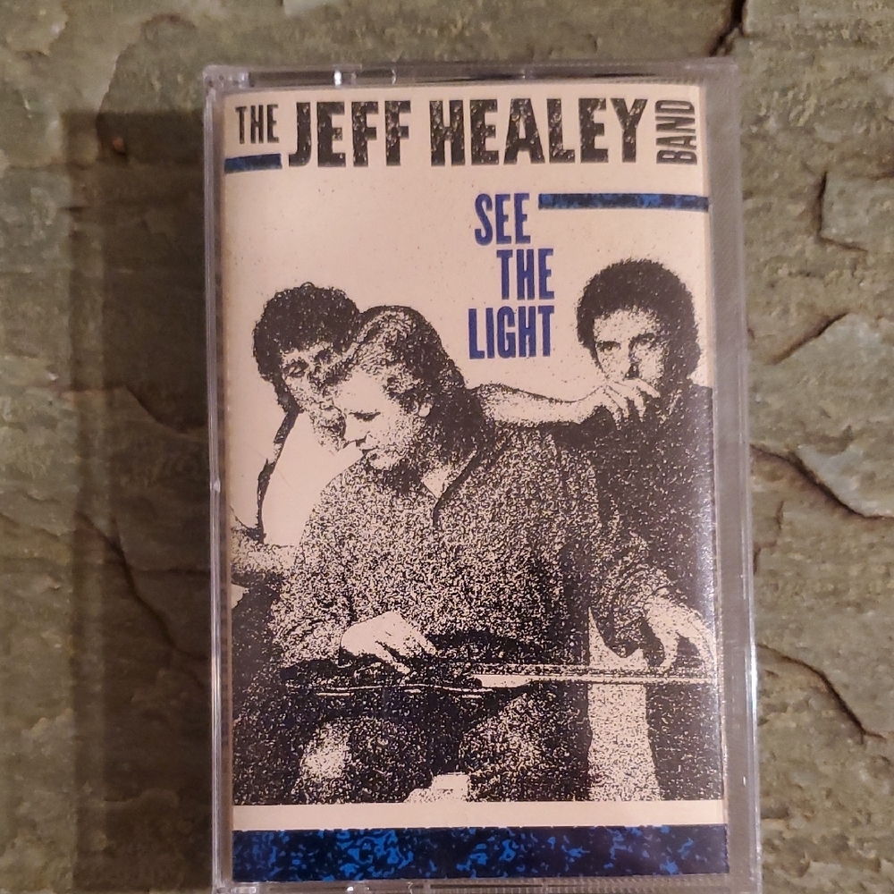 The Jeff Healey Band 'See the Light' Cassette